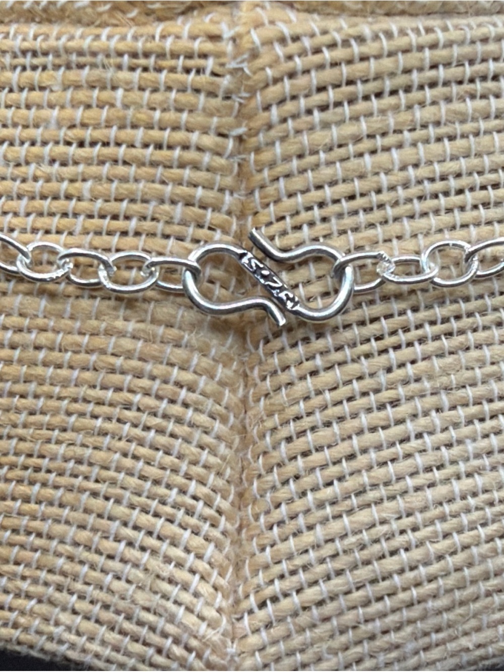 Artisan Rutile Quartz & Rainbow Moonstone Sterling Silver Necklace - Picture 5 of 7